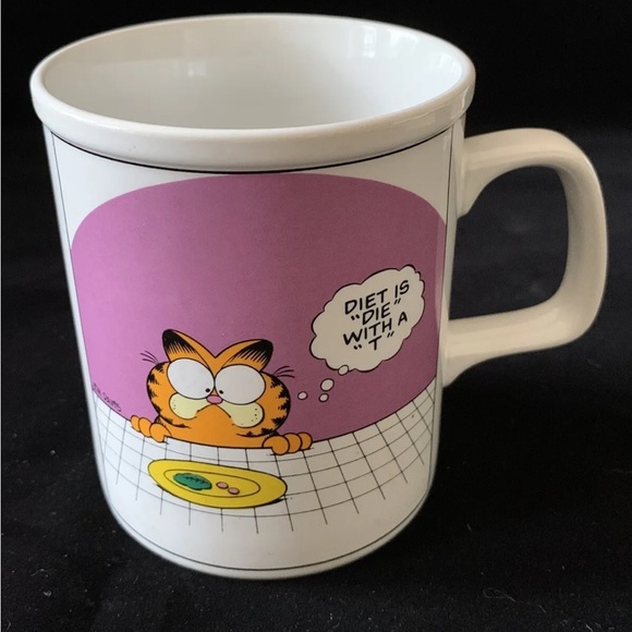GARFIELD | Dining | Garfield By Jim Davis 978 Vintage Mug Cup Tea ...